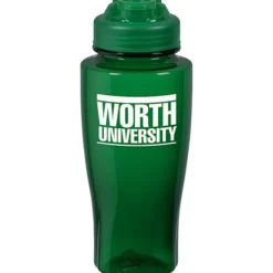 PolySure Twister Water Bottle with Flip Lid - 24 oz