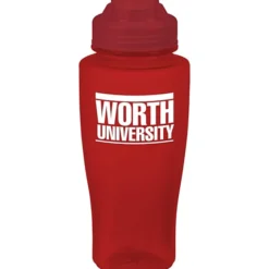 PolySure Twister Water Bottle with Flip Lid - 24 oz