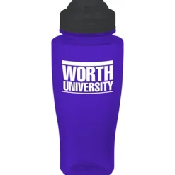 PolySure Twister Water Bottle with Flip Lid - 24 oz