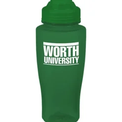 PolySure Twister Water Bottle with Flip Lid - 24 oz