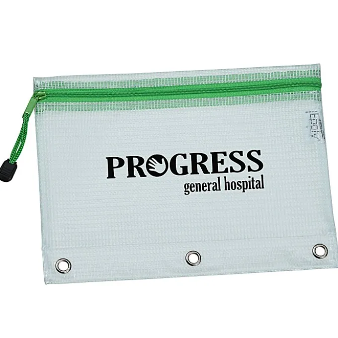 PolyWeave Zipper Binder Pouch