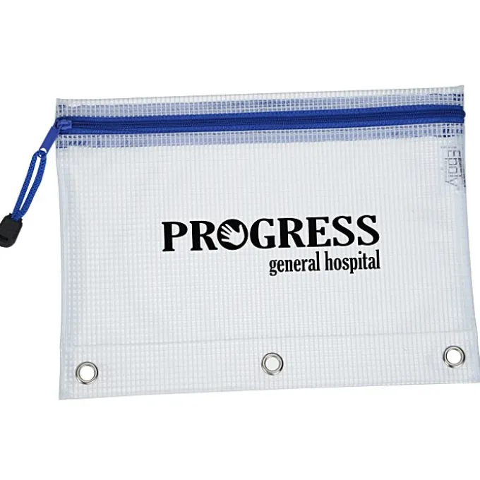 PolyWeave Zipper Binder Pouch