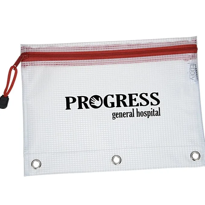 PolyWeave Zipper Binder Pouch