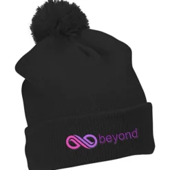 Pom Pom Cuffed Beanie
