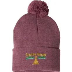 Pom Pom Knit Hat