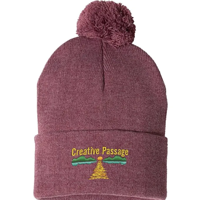 Pom Pom Knit Hat