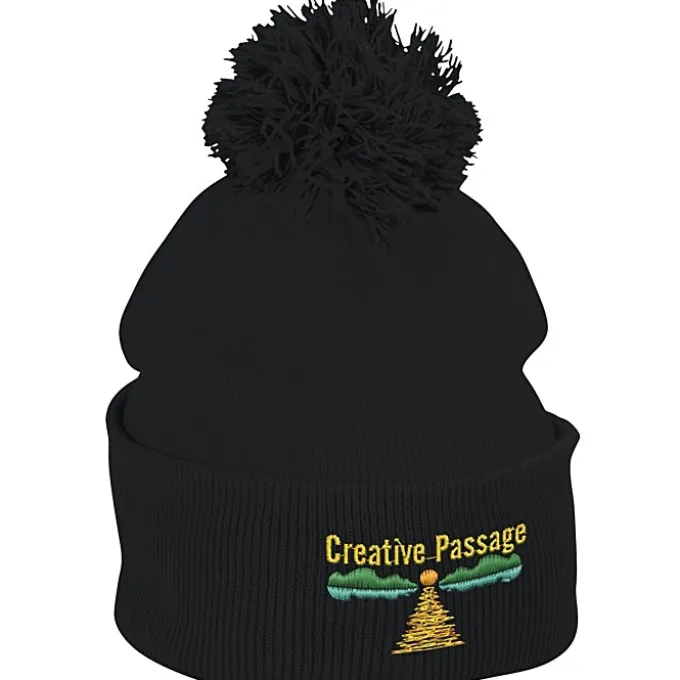 Pom Pom Knit Hat