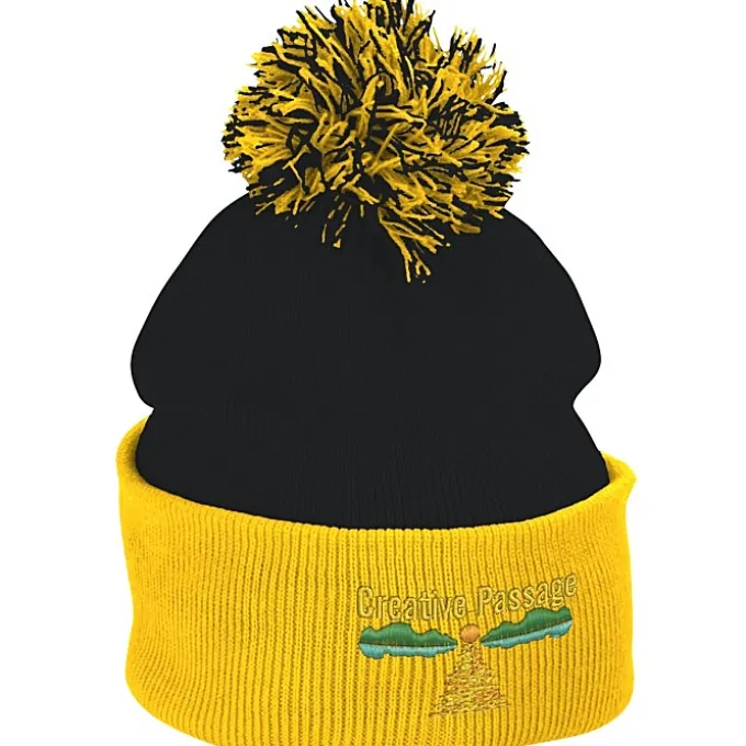 Pom Pom Knit Hat