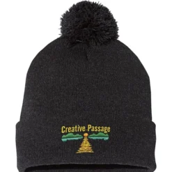 Pom Pom Knit Hat