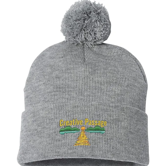 Pom Pom Knit Hat