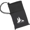 Poncho with Mesh Trim Drawstring Pouch