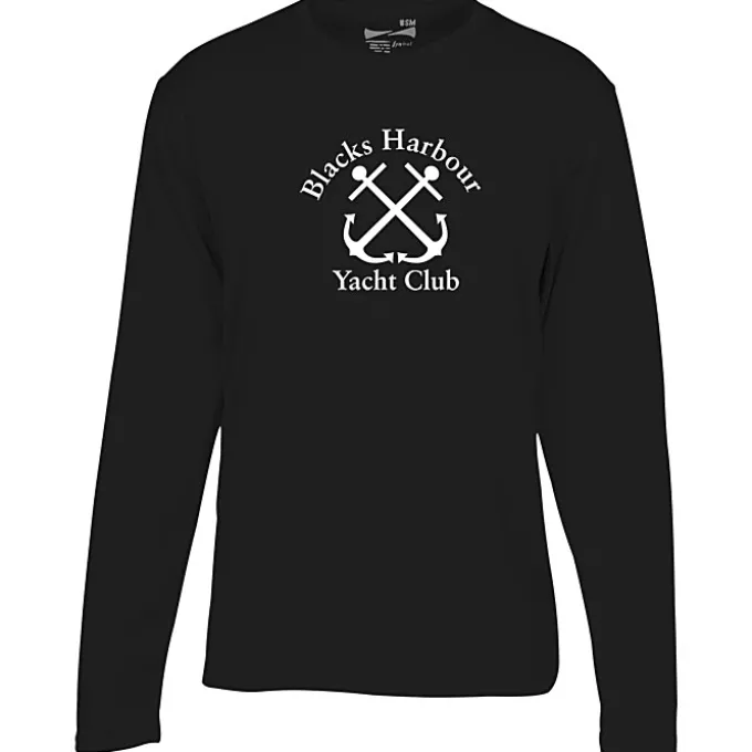 Popcorn Knit Performance Long Sleeve Tee - Men's - Screen