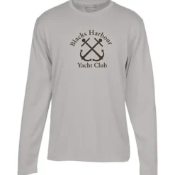 Popcorn Knit Performance Long Sleeve Tee - Men's - Screen