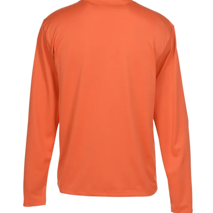 Popcorn Knit Performance Long Sleeve Tee - Men's - Screen