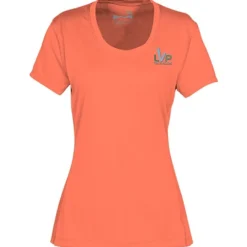 Popcorn Knit Performance Tee - Ladies' - Embroidered