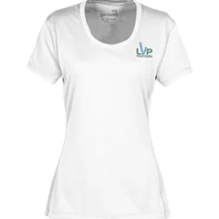 Popcorn Knit Performance Tee - Ladies' - Embroidered