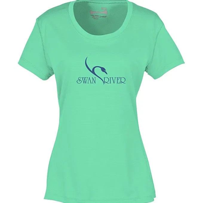 Popcorn Knit Performance Tee - Ladies' - Screen