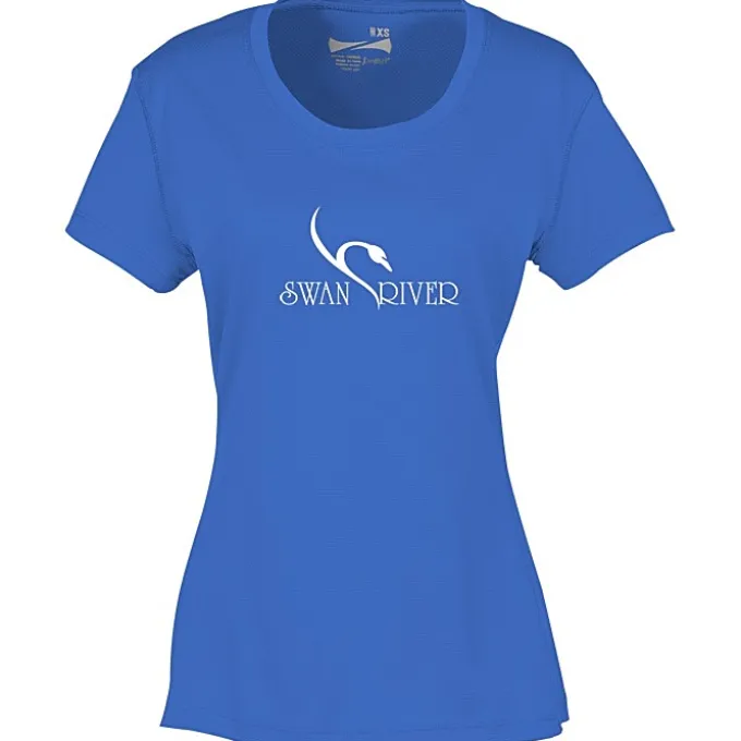 Popcorn Knit Performance Tee - Ladies' - Screen