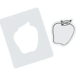 Pop Out Picture Frame Magnet - Apple