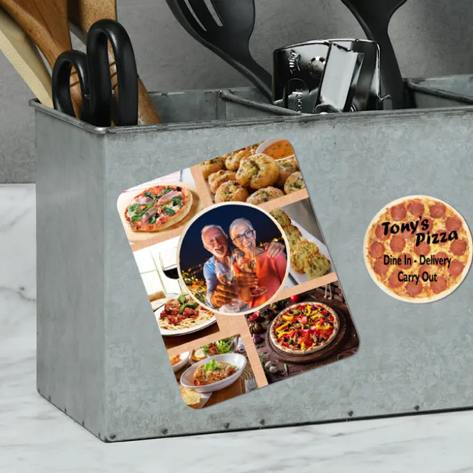 Pop Out Picture Frame Magnet - Circle