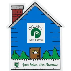 Pop Out Picture Frame Magnet - House