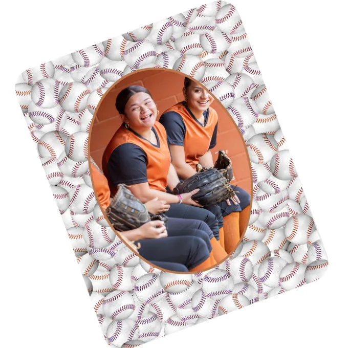 Pop Out Picture Frame Magnet - Oval