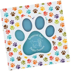 Pop Out Picture Frame Magnet - Paw Print