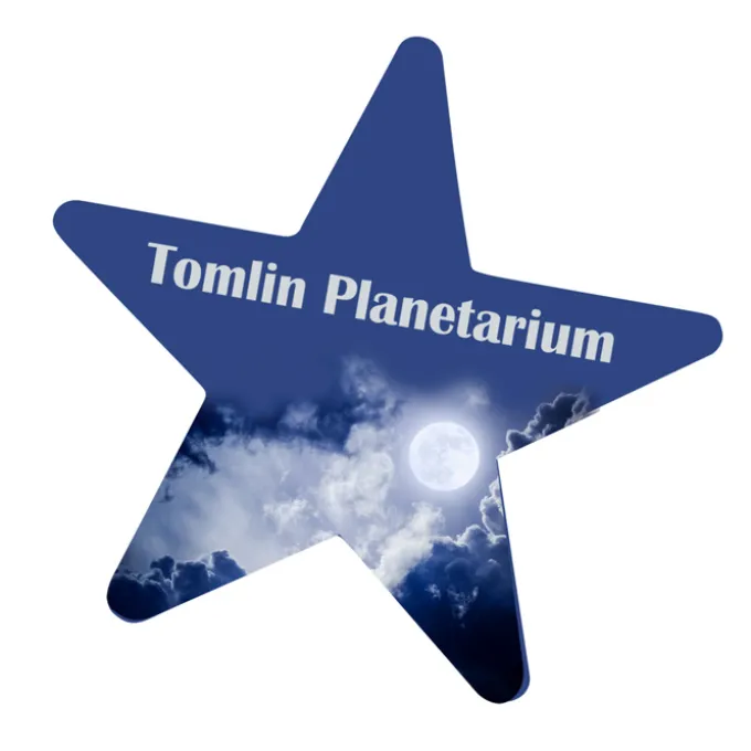 Pop Out Picture Frame Magnet - Star