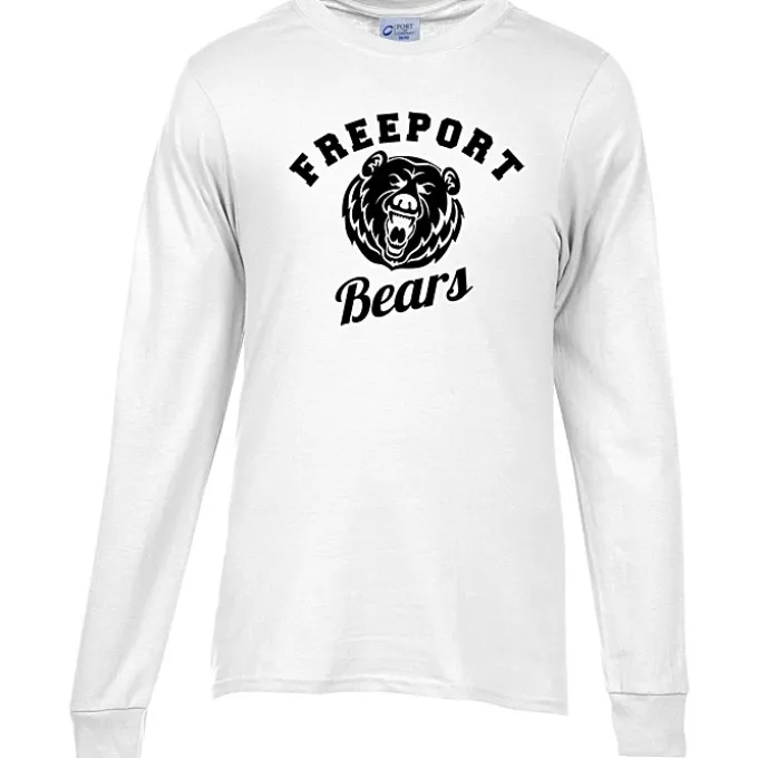 Port 50/50 Blend Long Sleeve T-Shirt - Screen