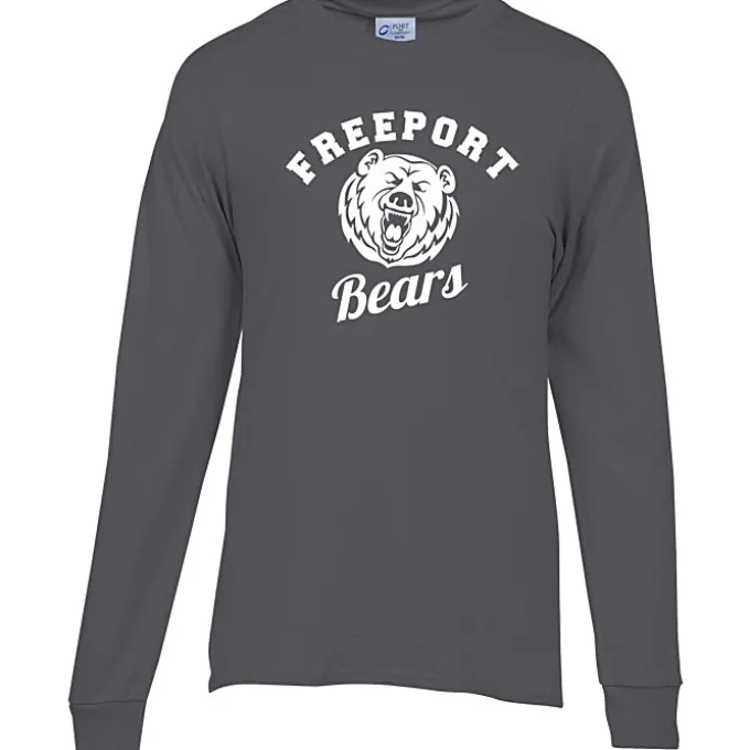Port 50/50 Blend Long Sleeve T-Shirt - Screen