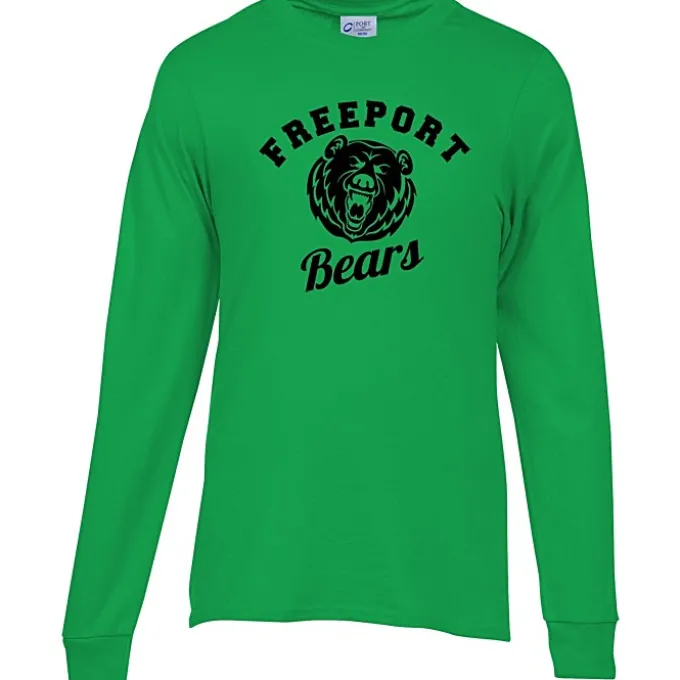 Port 50/50 Blend Long Sleeve T-Shirt - Screen