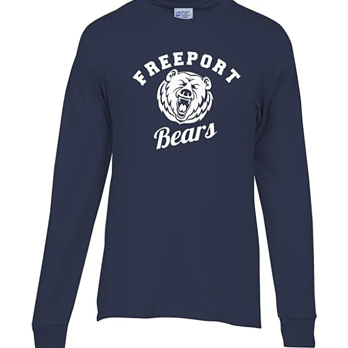Port 50/50 Blend Long Sleeve T-Shirt - Screen