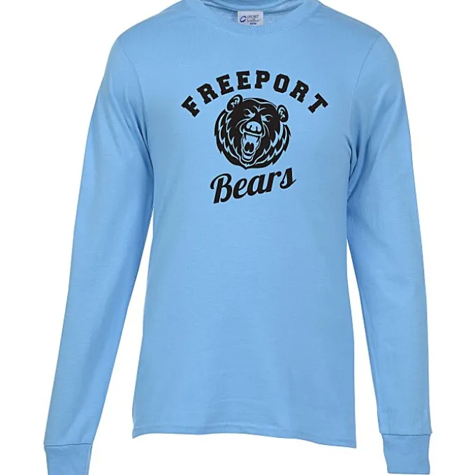 Port 50/50 Blend Long Sleeve T-Shirt - Screen