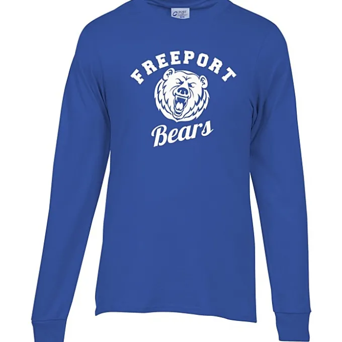 Port 50/50 Blend Long Sleeve T-Shirt - Screen
