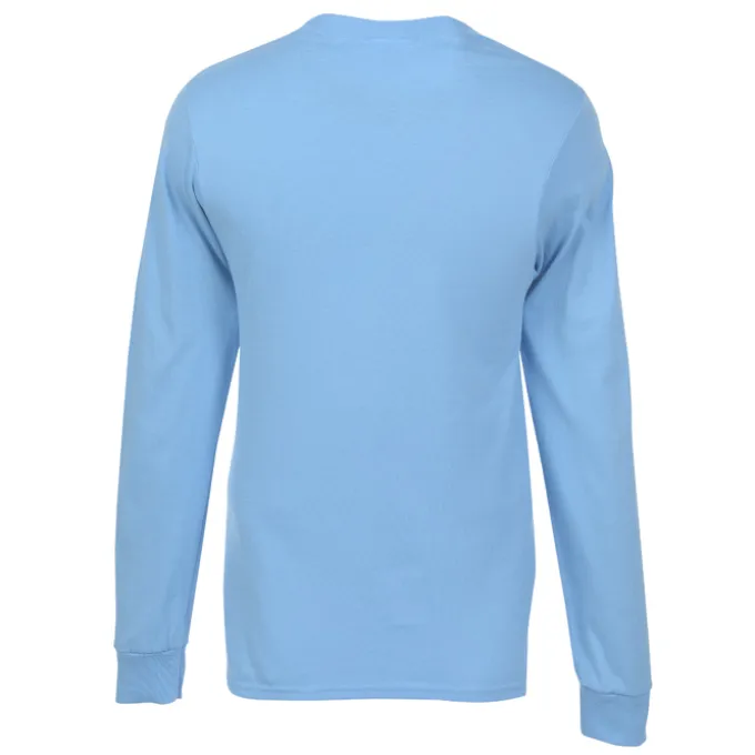 Port 50/50 Blend Long Sleeve T-Shirt - Screen
