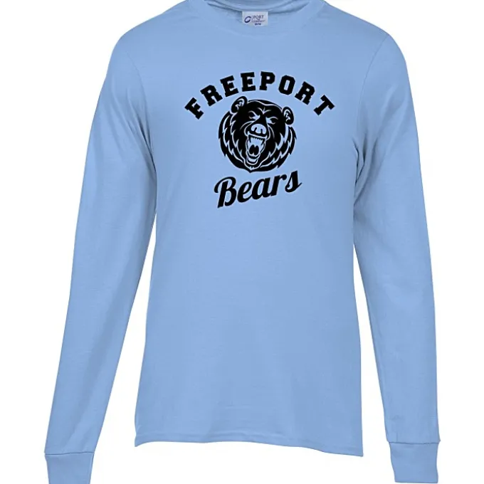 Port 50/50 Blend Long Sleeve T-Shirt - Screen
