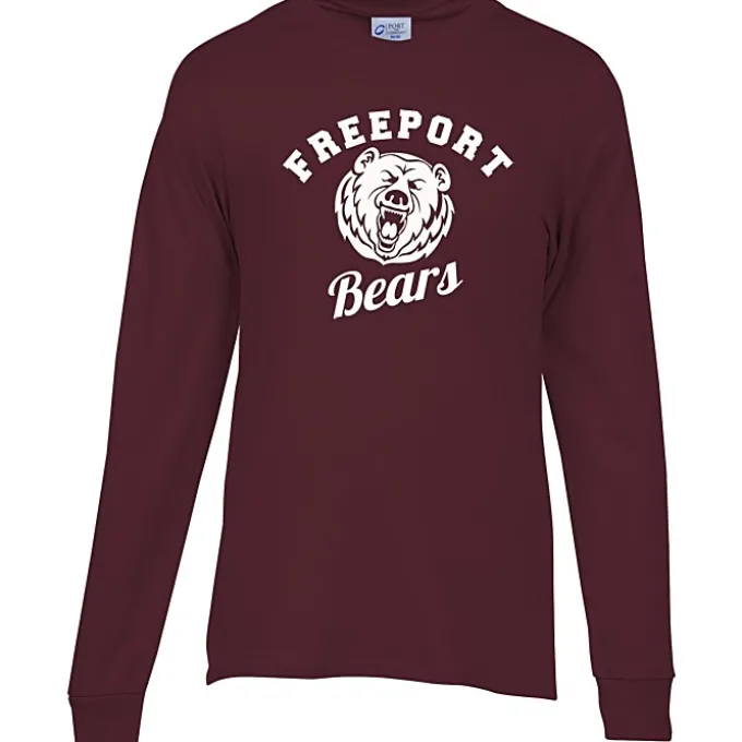 Port 50/50 Blend Long Sleeve T-Shirt - Screen