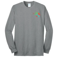 Port 50/50 Blend Long Sleeve T-Shirt - Embroidered
