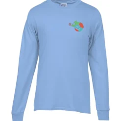 Port 50/50 Blend Long Sleeve T-Shirt - Embroidered