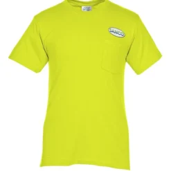 Port 50/50 Blend Pocket T-Shirt - Embroidered