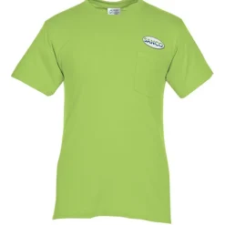 Port 50/50 Blend Pocket T-Shirt - Embroidered