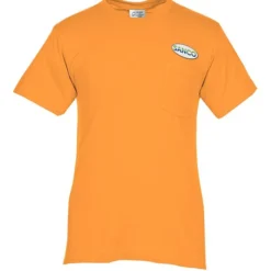 Port 50/50 Blend Pocket T-Shirt - Embroidered