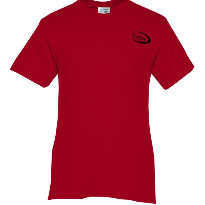 Port 50/50 Blend Pocket T-Shirt - Screen