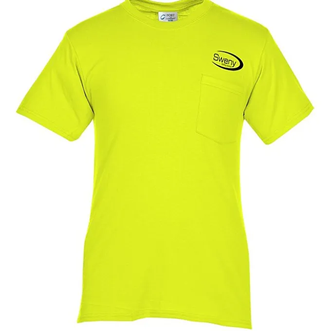 Port 50/50 Blend Pocket T-Shirt - Screen