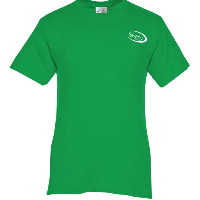 Port 50/50 Blend Pocket T-Shirt - Screen