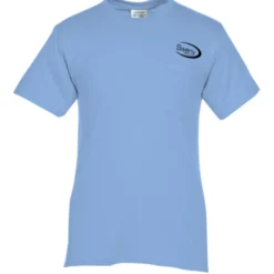 Port 50/50 Blend Pocket T-Shirt - Screen