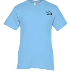 Port 50/50 Blend Pocket T-Shirt - Screen
