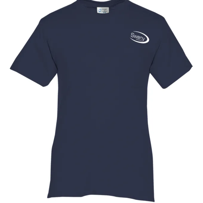 Port 50/50 Blend Pocket T-Shirt - Screen
