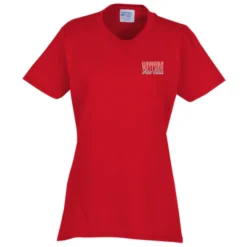 Port 50/50 Blend T-Shirt - Ladies' - Embroidered