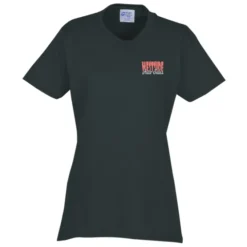 Port 50/50 Blend T-Shirt - Ladies' - Embroidered